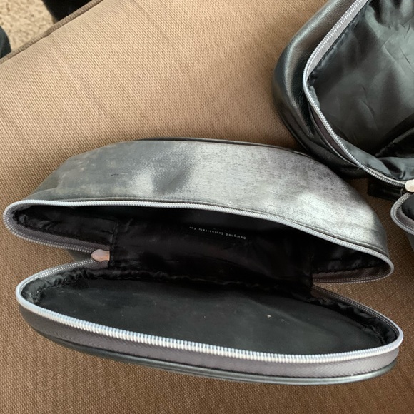 Lancôme Silver Purse and Cosmetics Bag - Picture 3 of 5